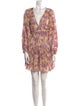 A.L.C. Paisley Print Mini Dress