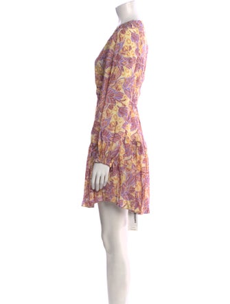 A.L.C. Paisley Print Mini Dress