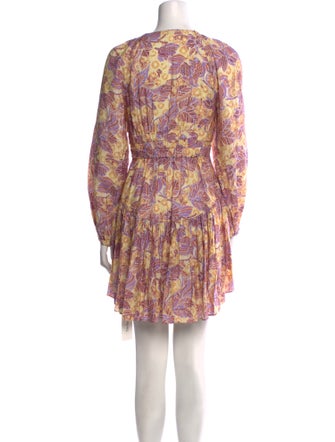 A.L.C. Paisley Print Mini Dress