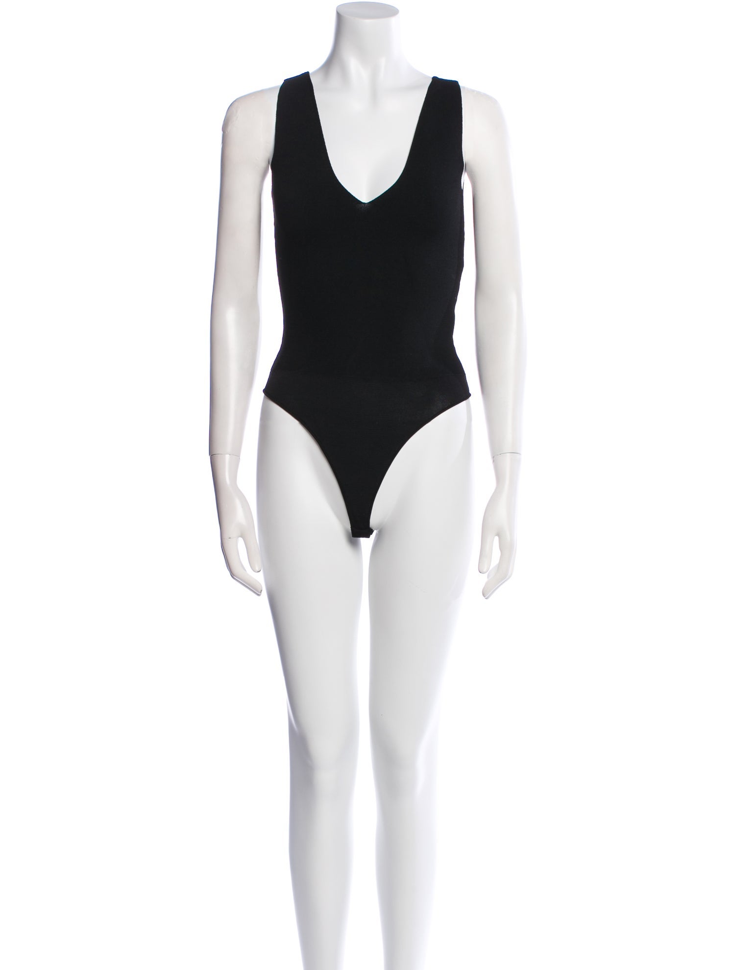 A.L.C. V-Neck Sleeveless Bodysuit