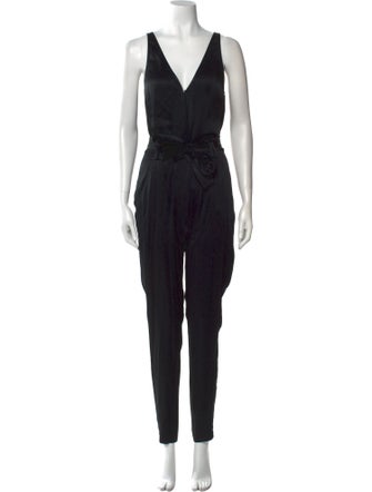 A.L.C. V-Neck Jumpsuit