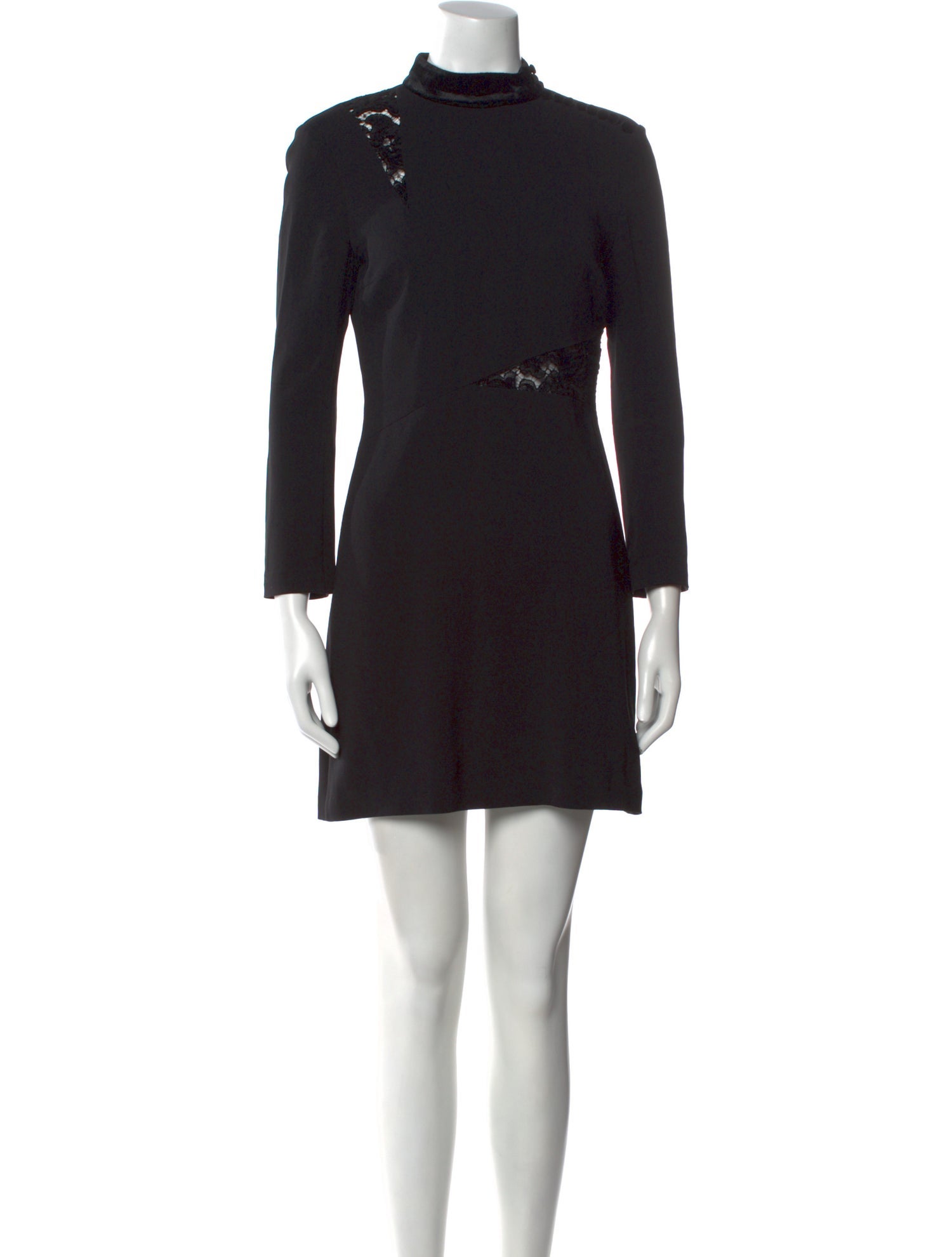 A.L.C. Mock Neck Mini Dress