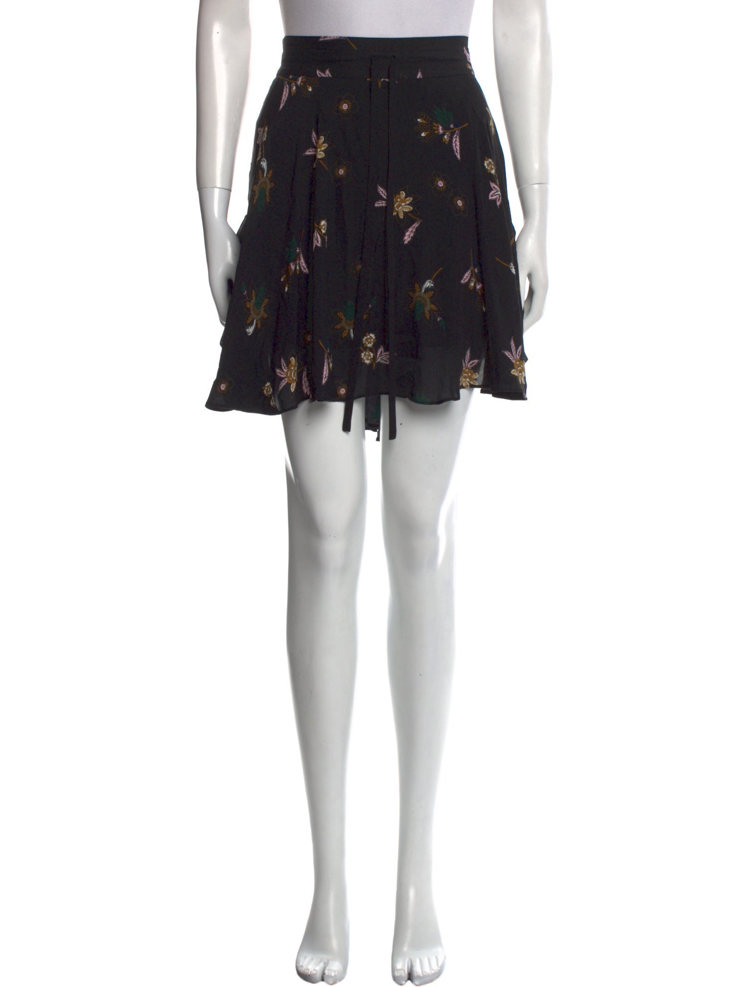 A.L.C. Silk Mini Skirt