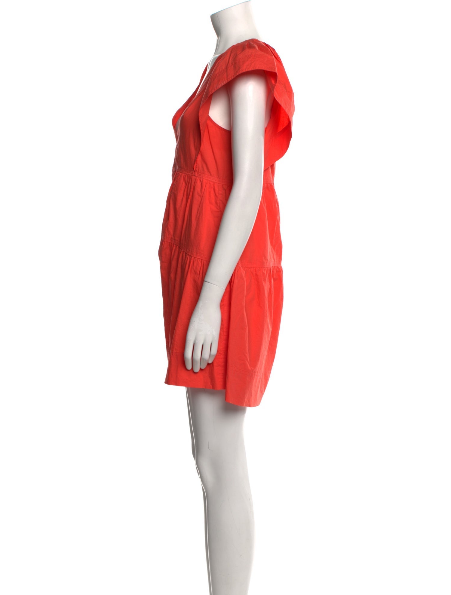 A.L.C. V-Neck Mini Dress