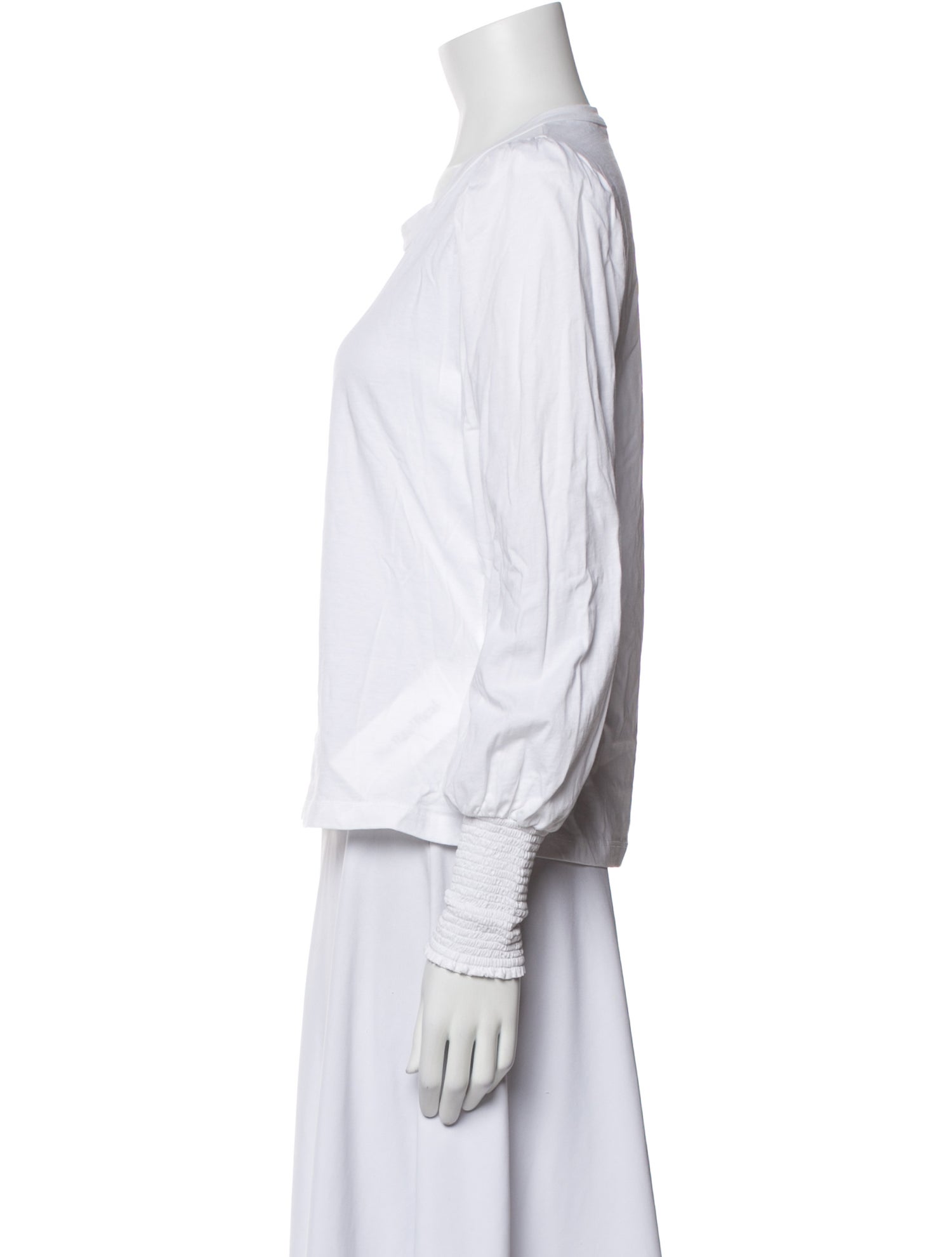 A.L.C. Scoop Neck Long Sleeve Sweatshirt