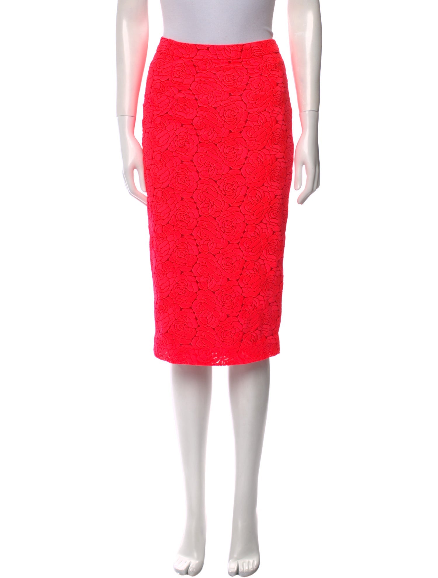 A.L.C. Lace Pattern Knee-Length Skirt