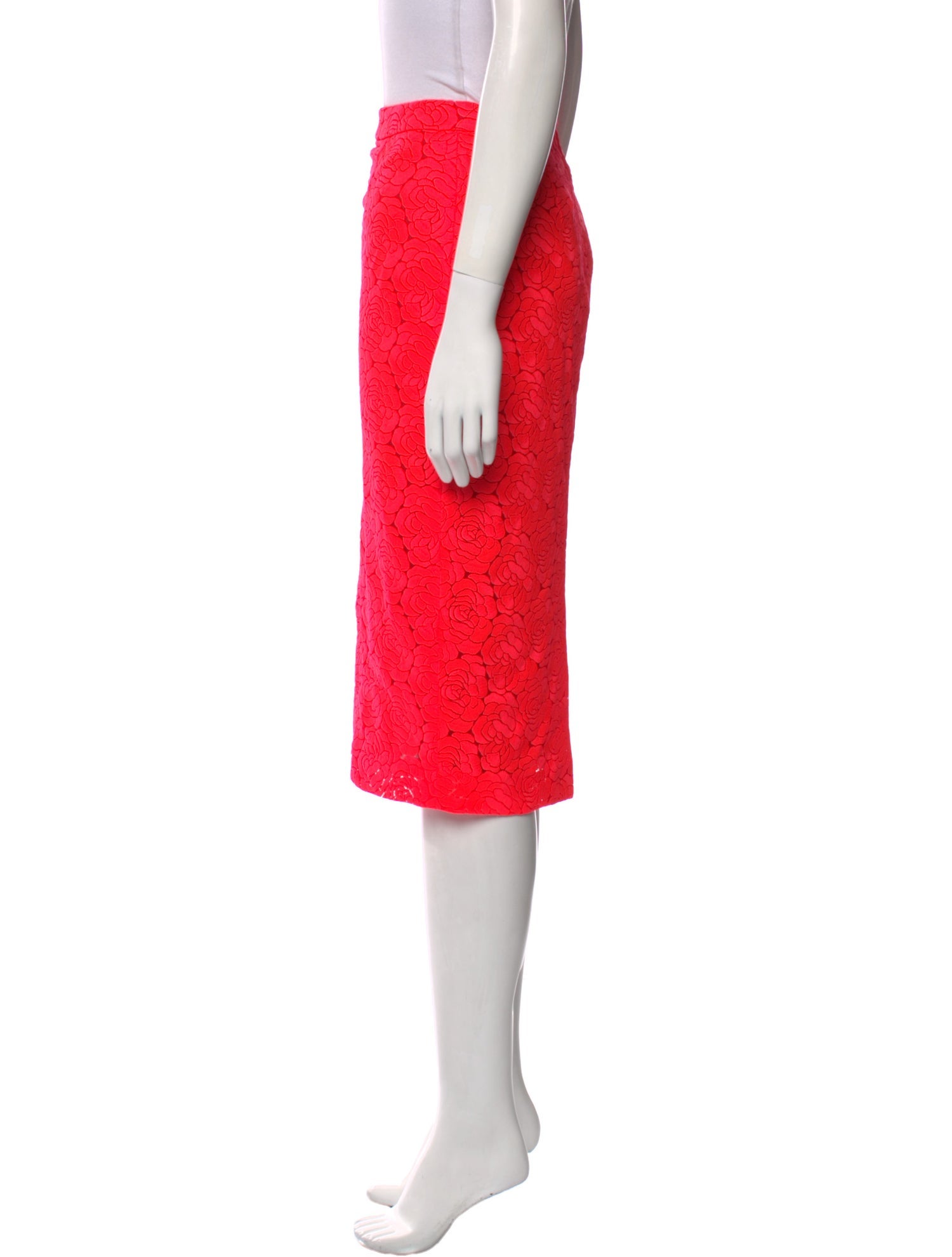 A.L.C. Lace Pattern Knee-Length Skirt