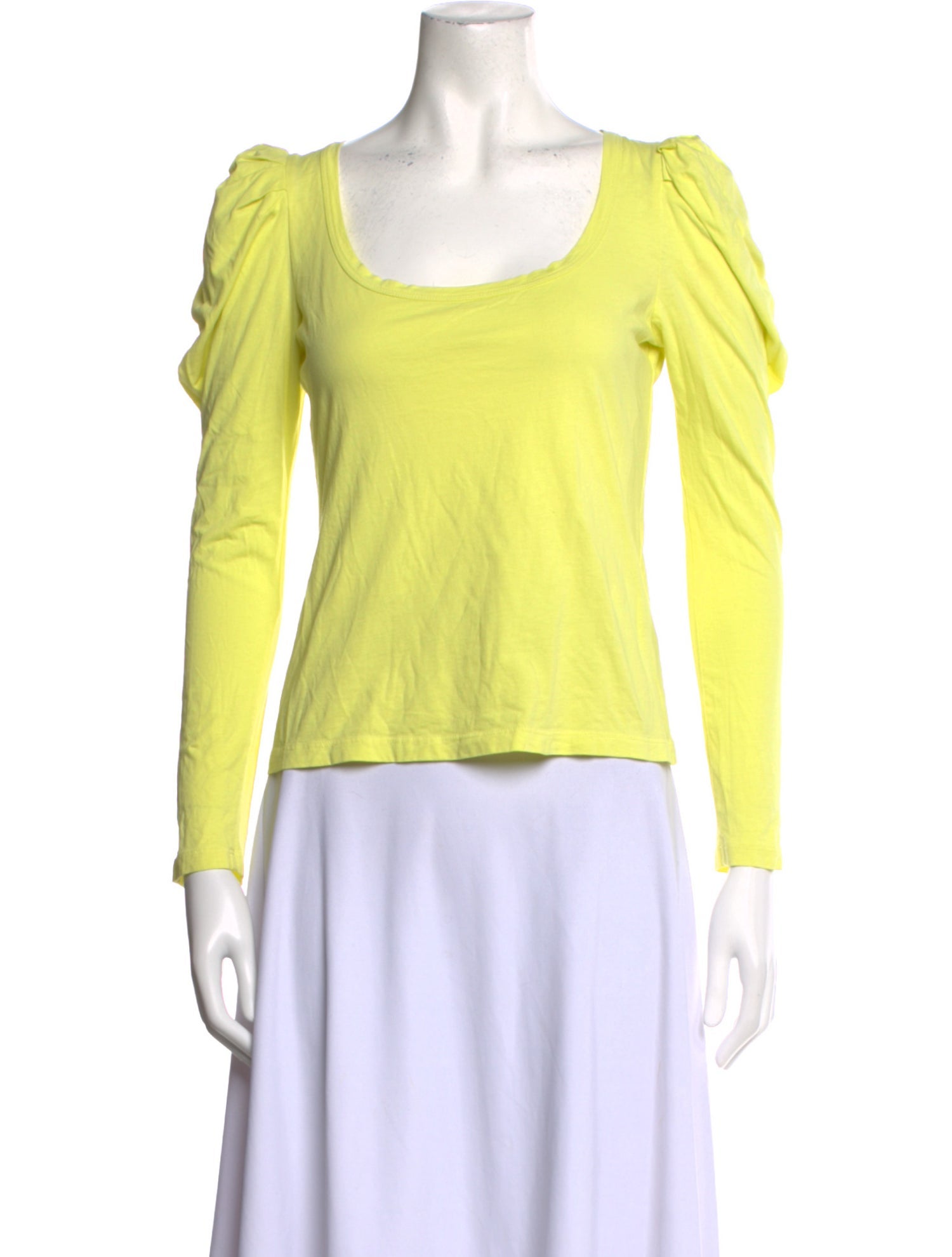 A.L.C. Scoop Neck Long Sleeve Top