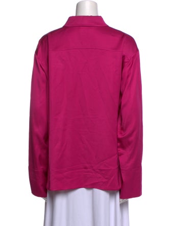 A.L.C. Long Sleeve Button-Up Top