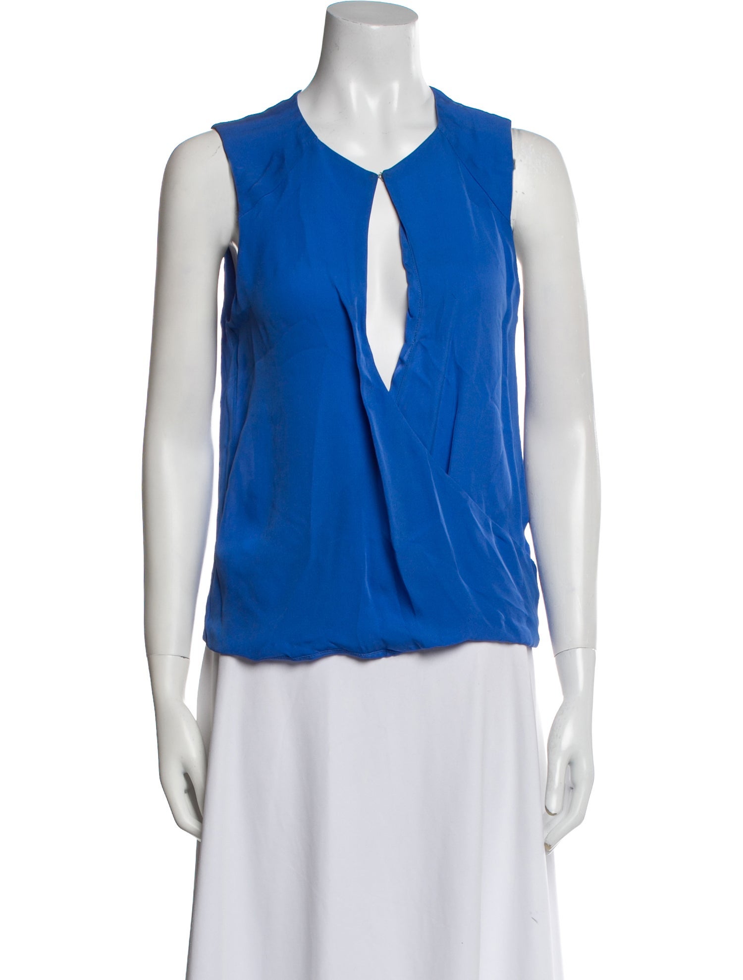 A.L.C. Silk V-Neck Blouse