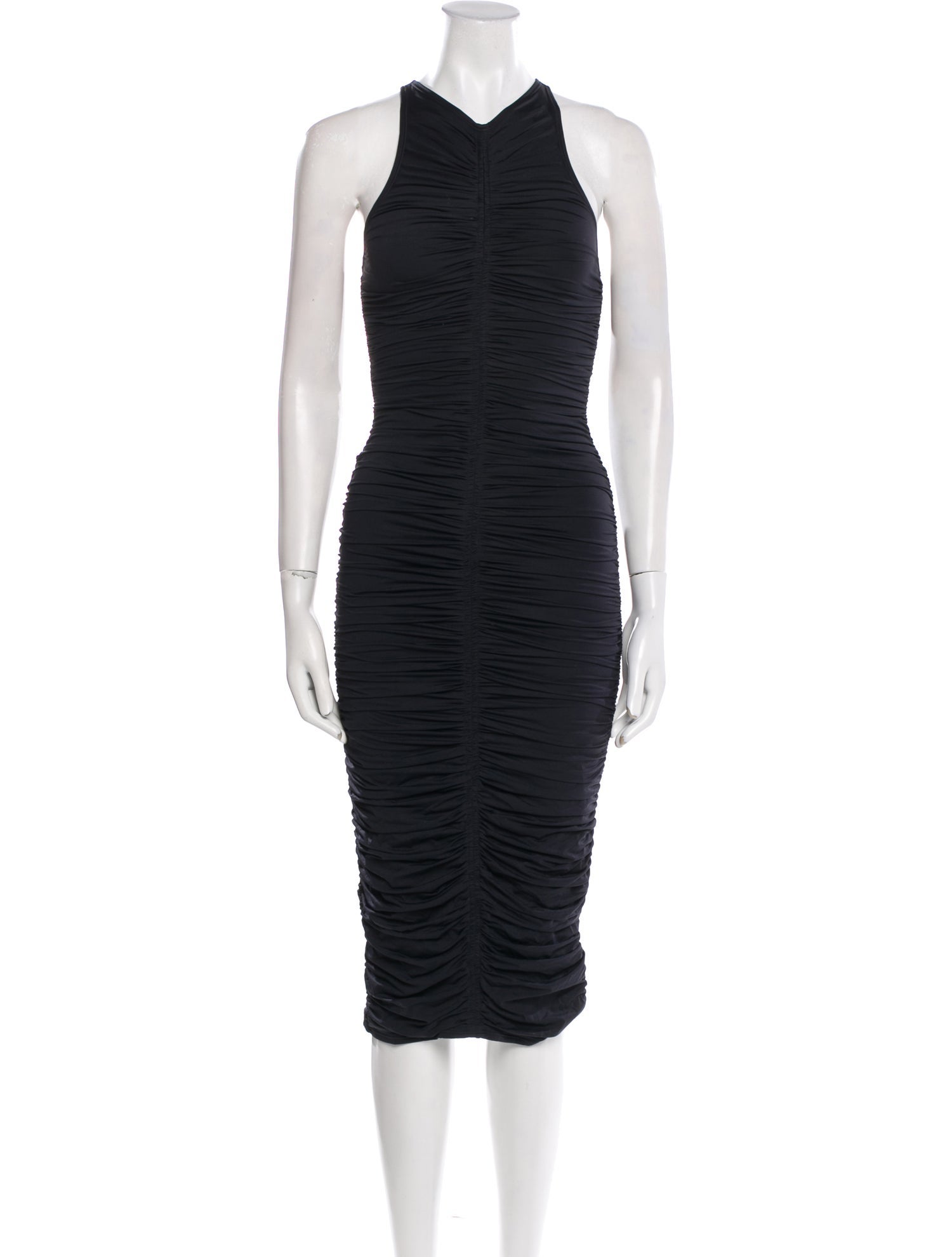 A.L.C. V-Neck Midi Length Dress