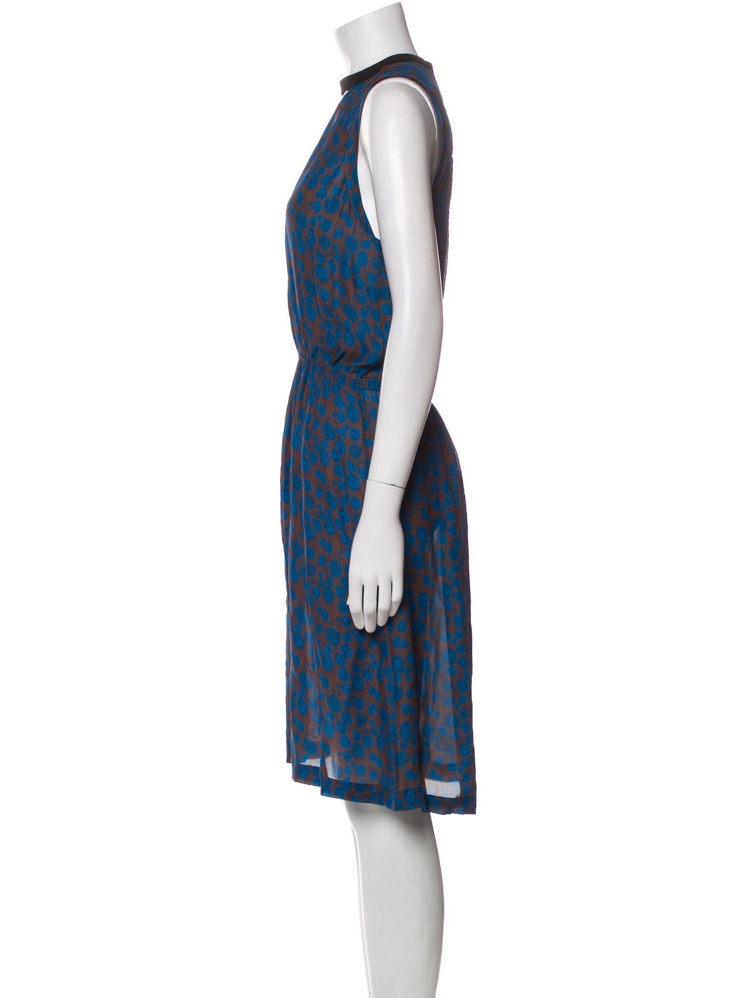 A.L.C. Silk Midi Length Dress