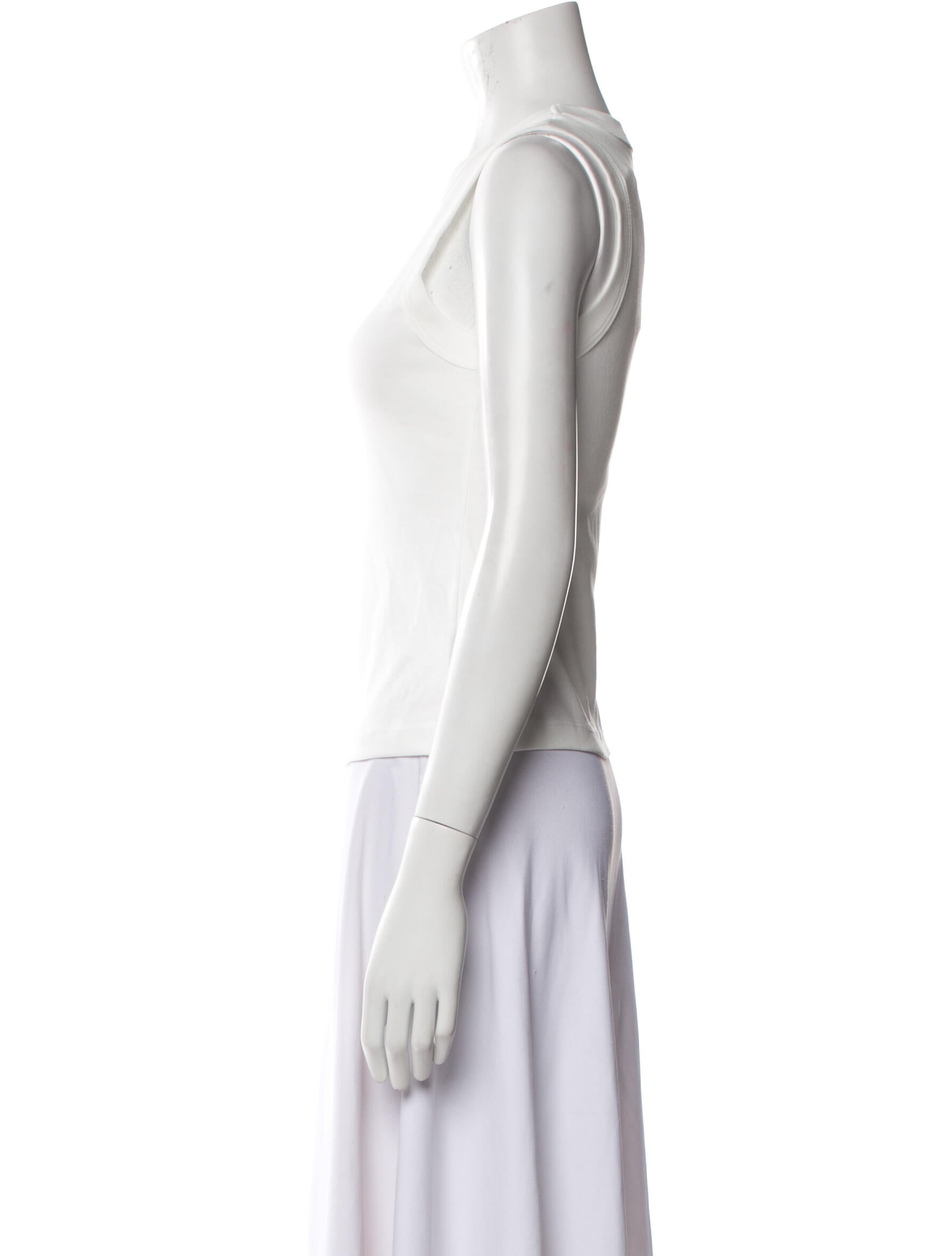 A.L.C. Crew Neck Sleeveless Top