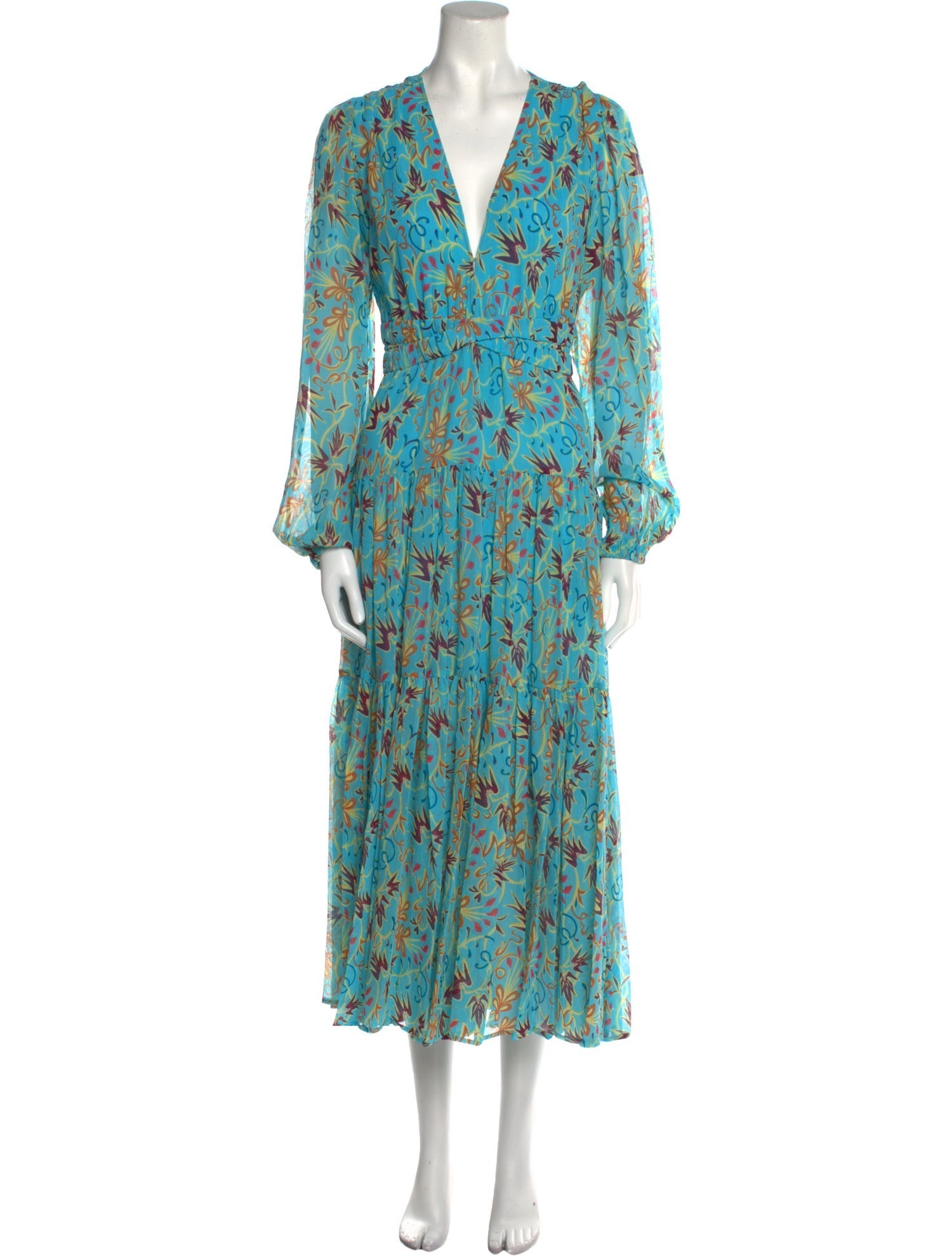 A.L.C. Silk Long Dress