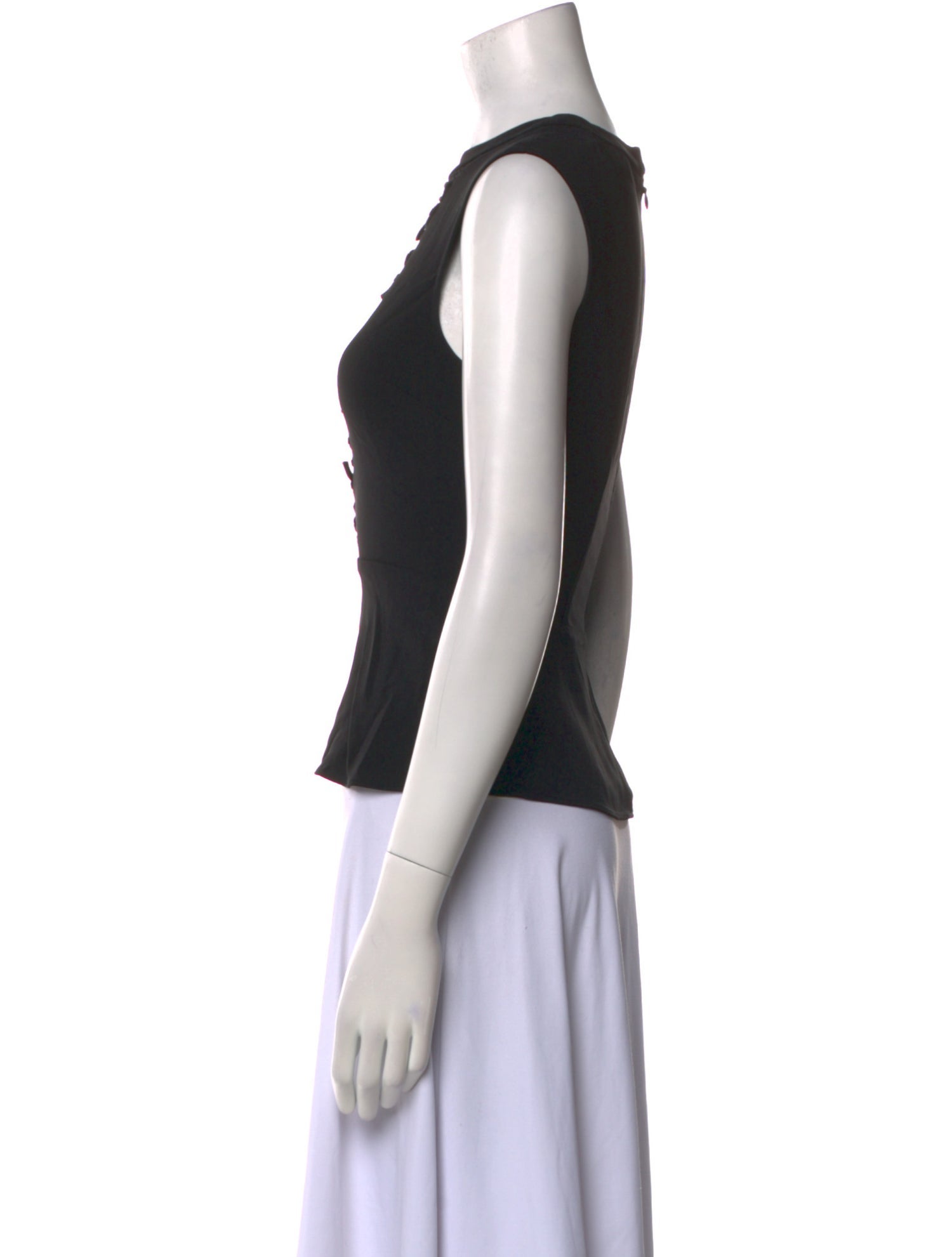 A.L.C. Crew Neck Sleeveless Top
