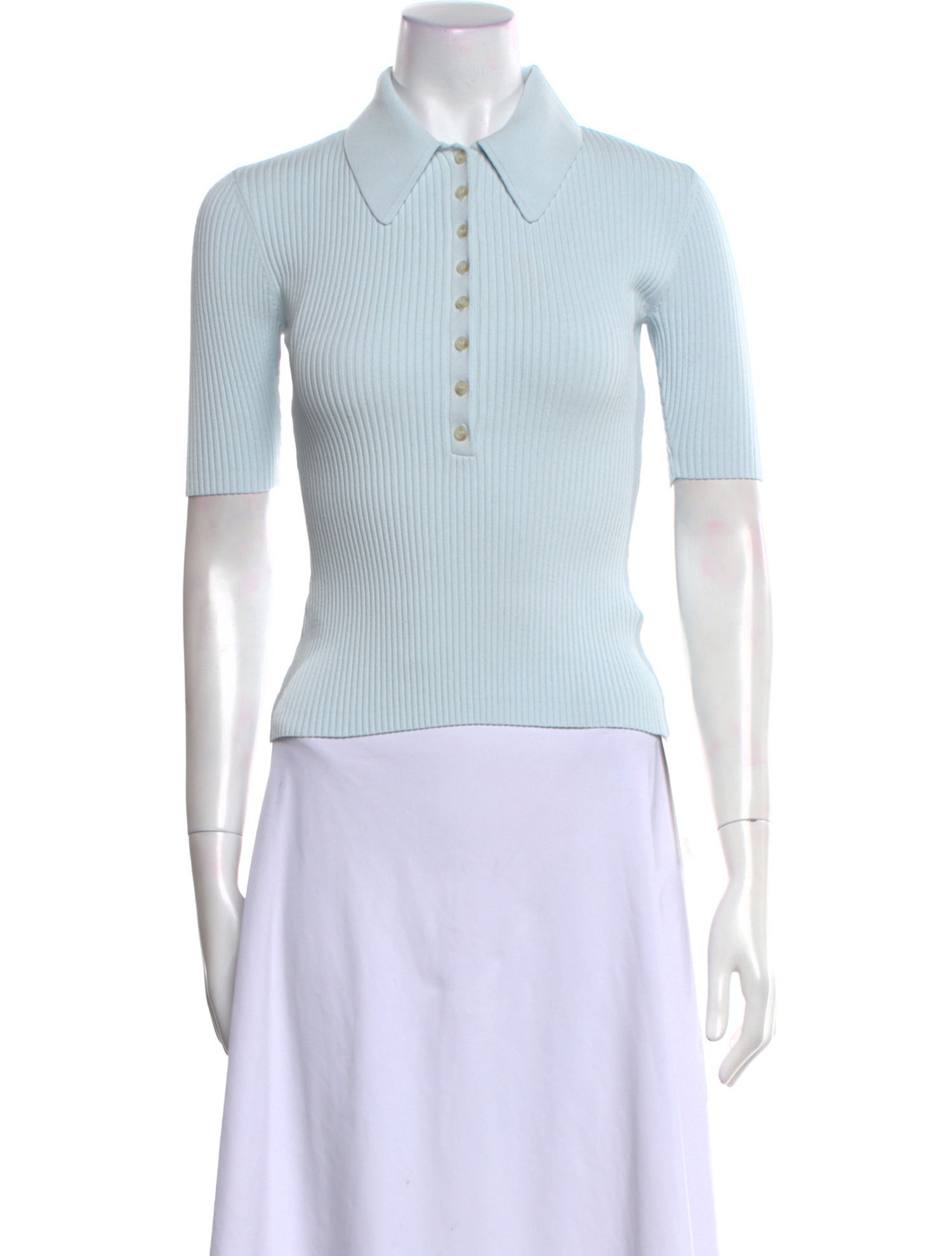 A.L.C. Short Sleeve Polo