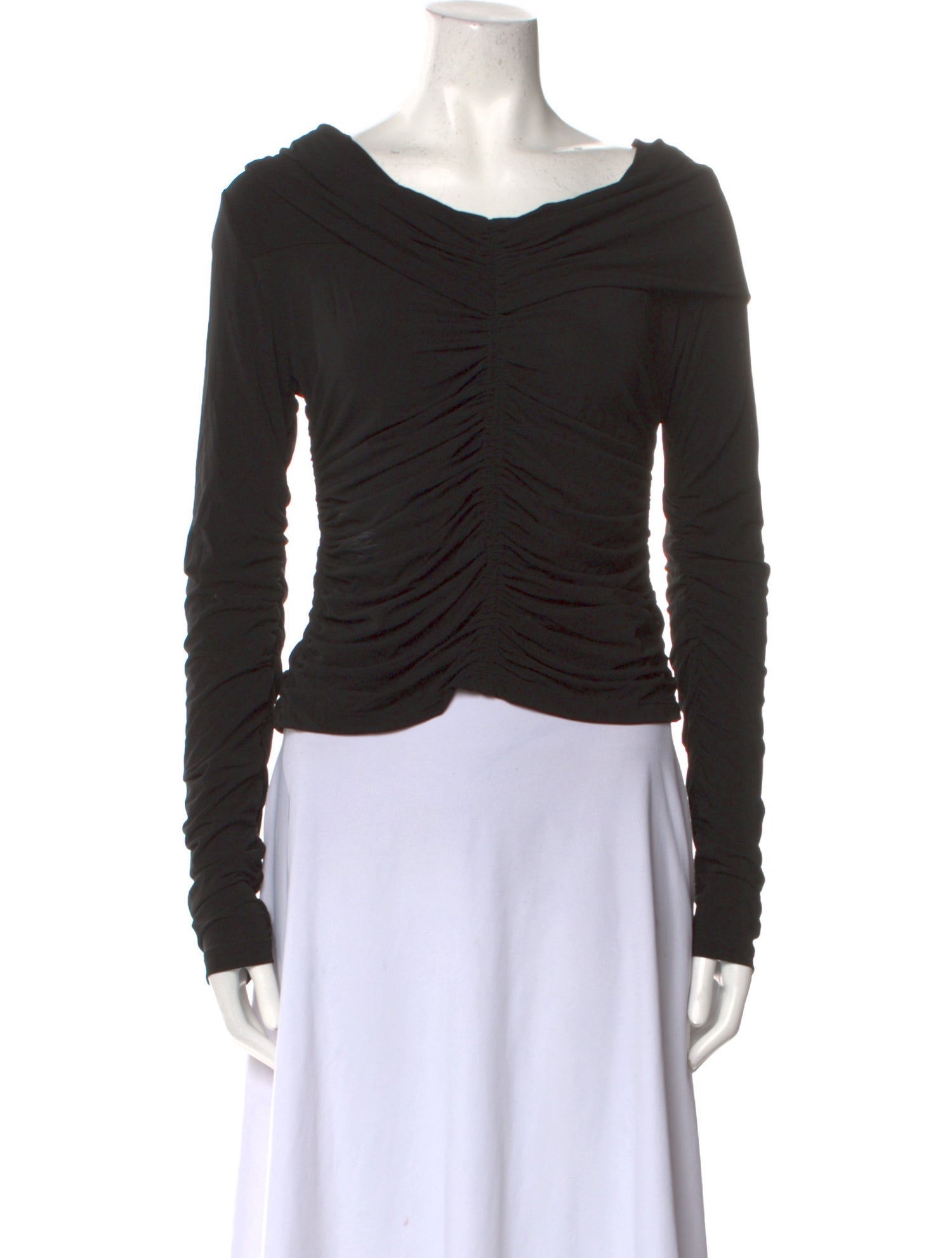 A.L.C. Cowl Neck Long Sleeve Top