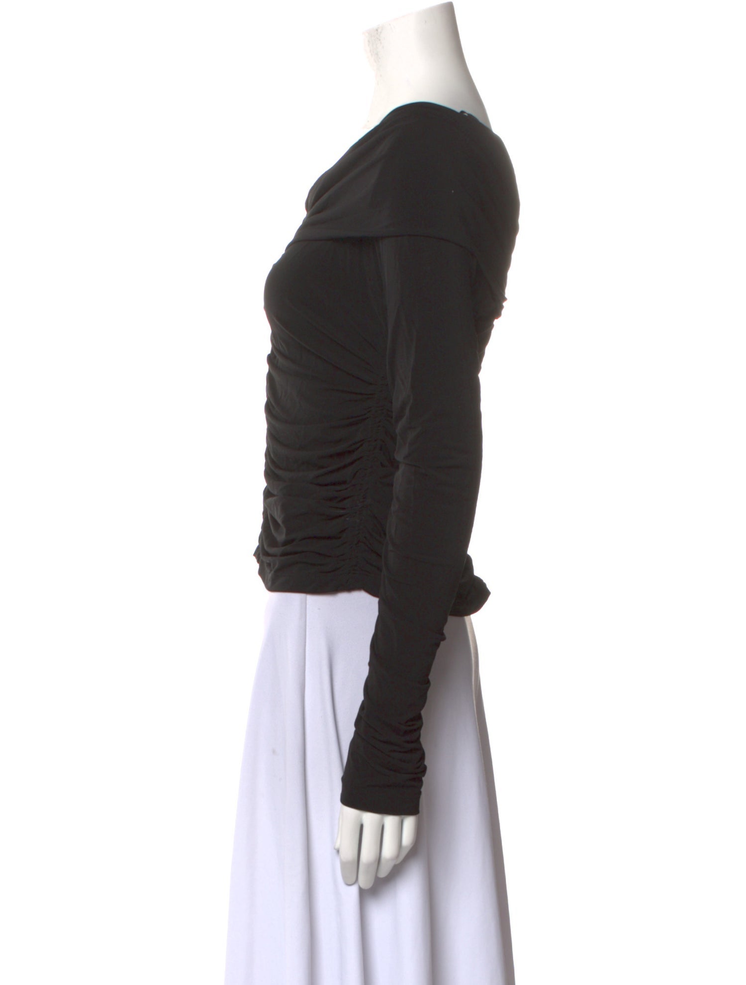 A.L.C. Cowl Neck Long Sleeve Top