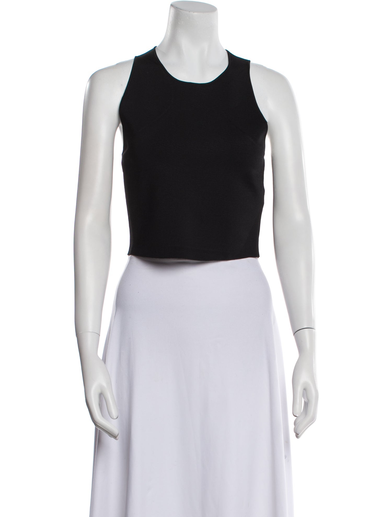 A.L.C. Halterneck Sleeveless Crop Top