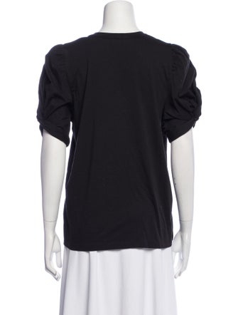 A.L.C. Scoop Neck Short Sleeve T-Shirt