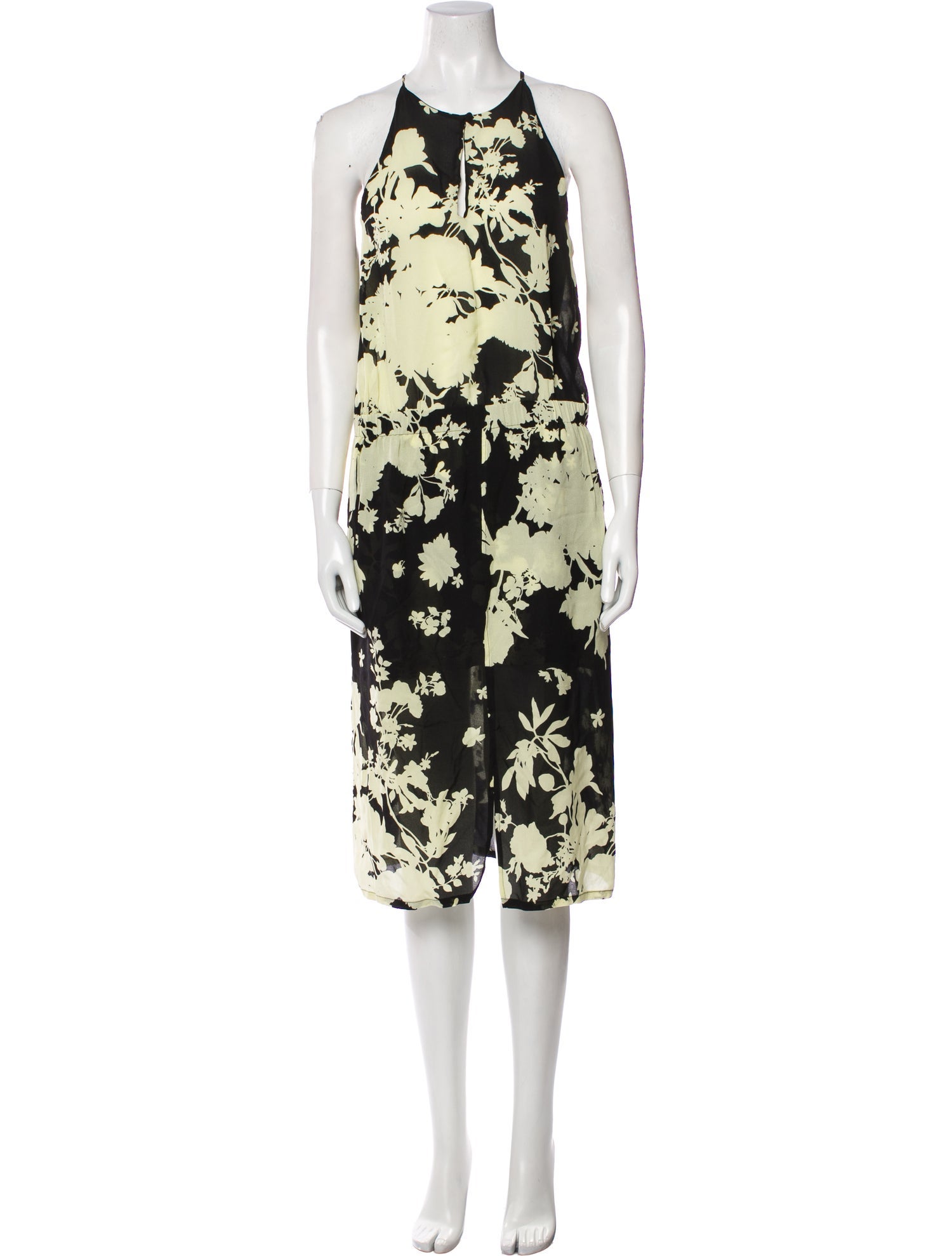 A.L.C. Silk Midi Length Dress