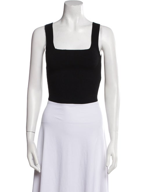 A.L.C. Square Neckline Sleeveless Crop Top