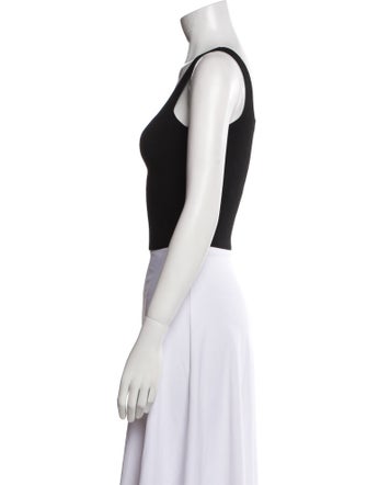 A.L.C. Square Neckline Sleeveless Crop Top