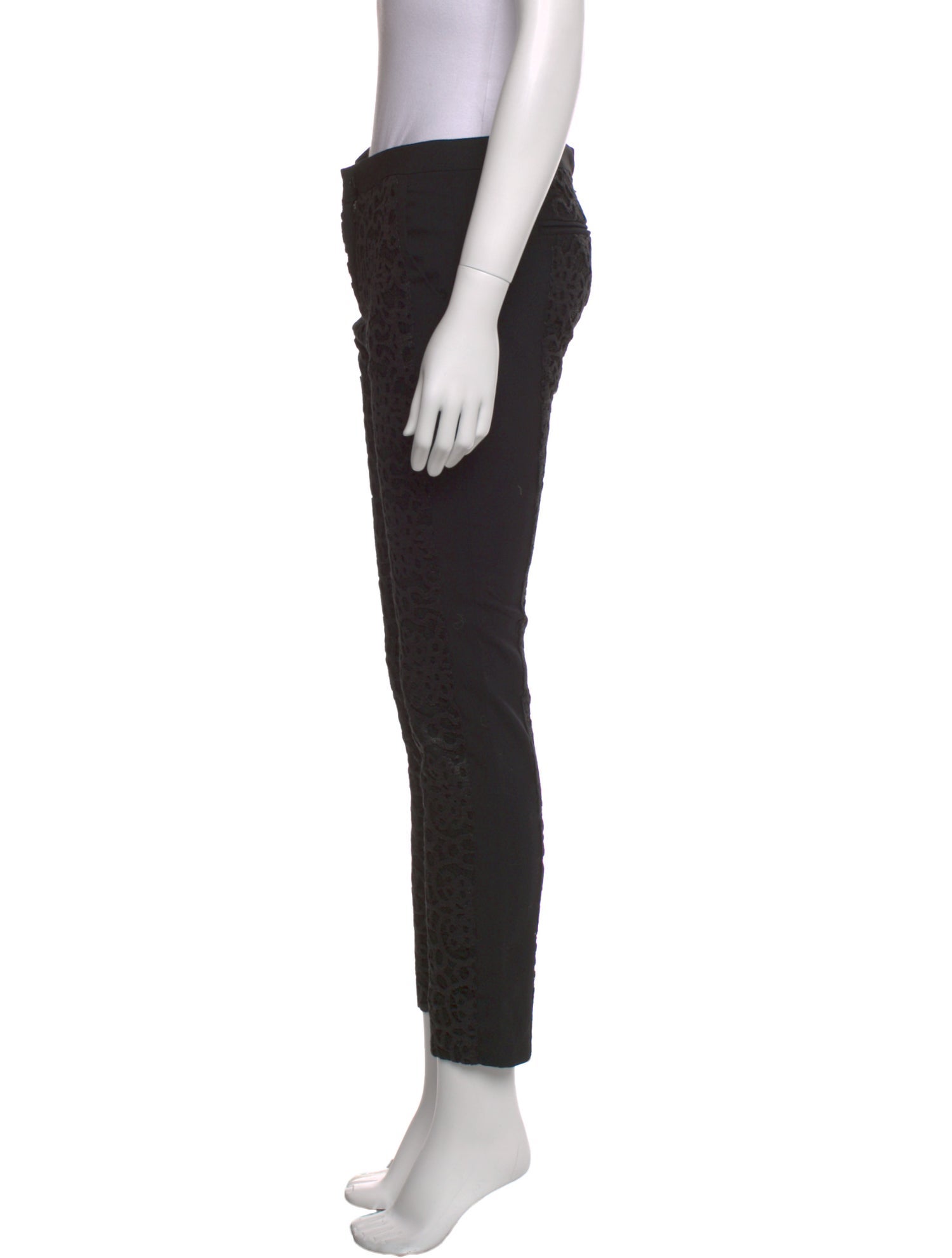 A.L.C. Wool Skinny Leg Pants