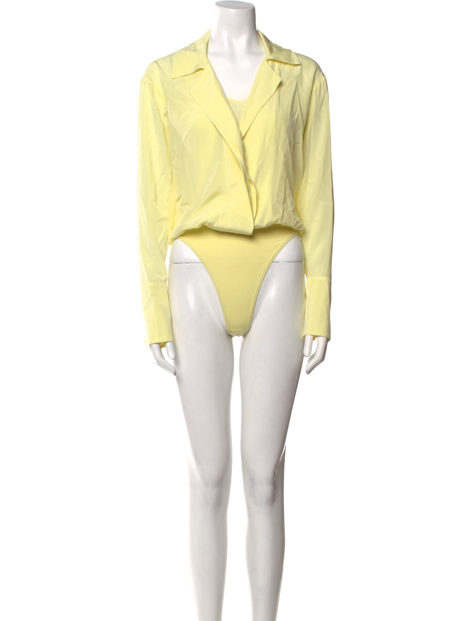 A.L.C. Silk V-Neck Bodysuit