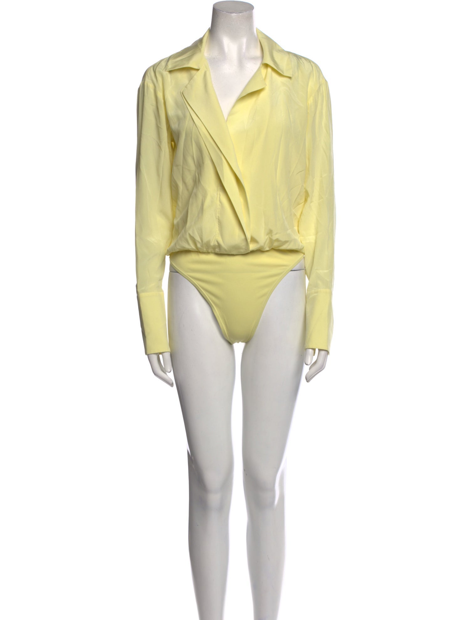 A.L.C. Silk Cowl Neck Bodysuit