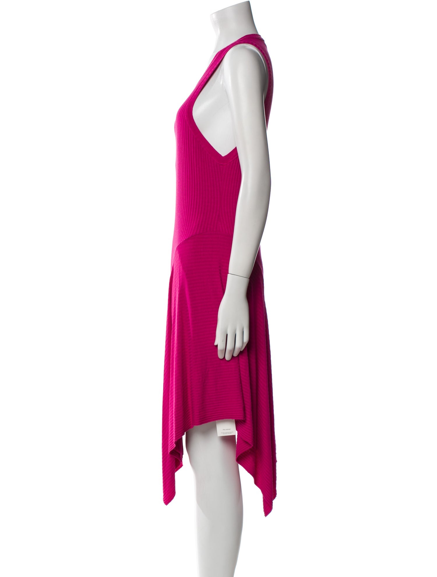 A.L.C. Scoop Neck Knee-Length Dress