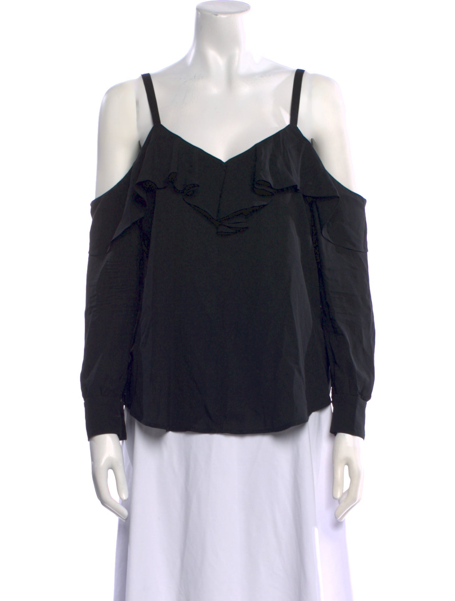 A.L.C. Silk V-Neck Blouse