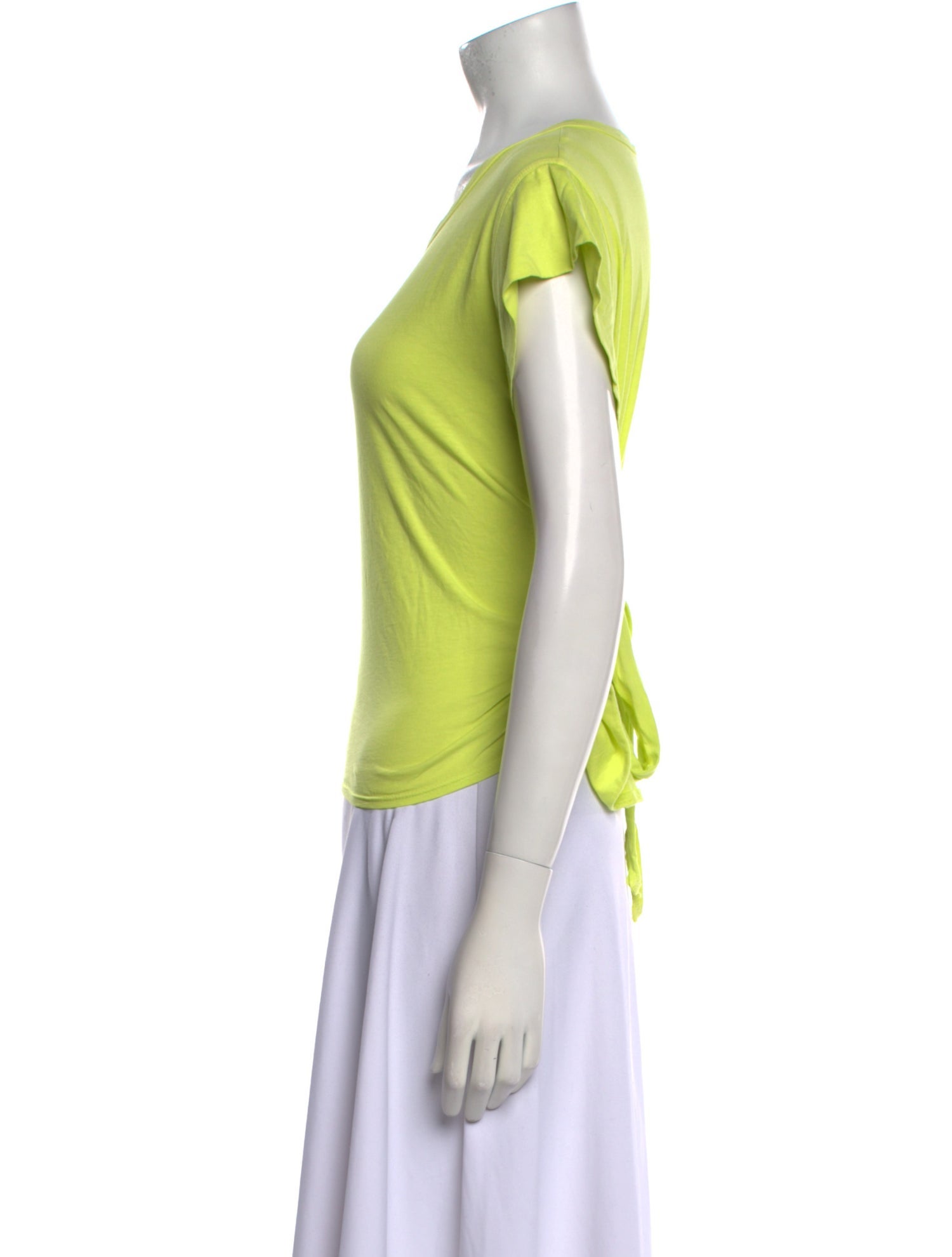 A.L.C. Scoop Neck Short Sleeve T-Shirt