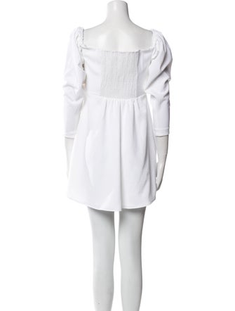 A.L.C. Square Neckline Mini Dress