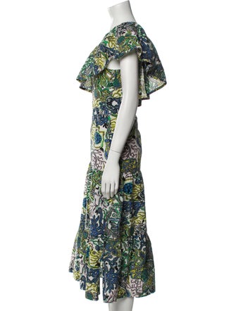 A.L.C. Paisley Print Long Dress