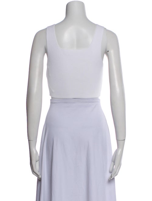 A.L.C. Square Neckline Sleeveless Crop Top
