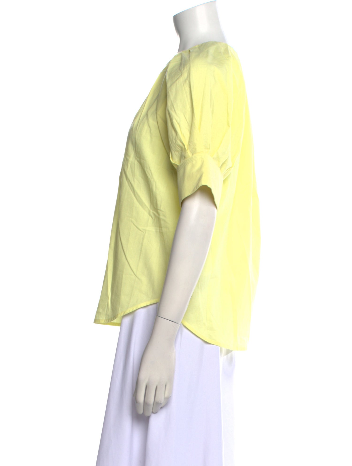 A.L.C. Crew Neck Short Sleeve Blouse