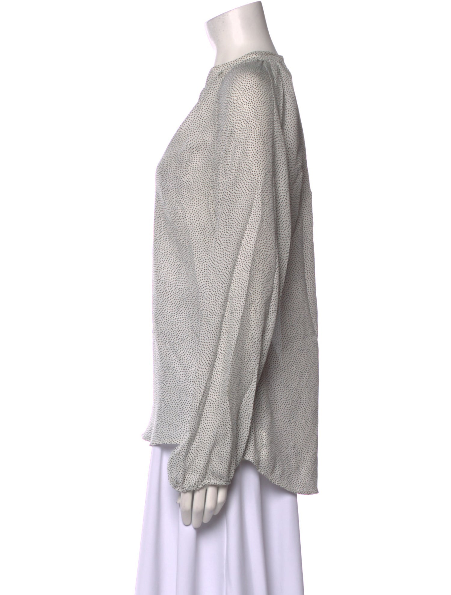 A.L.C. Silk Printed Blouse