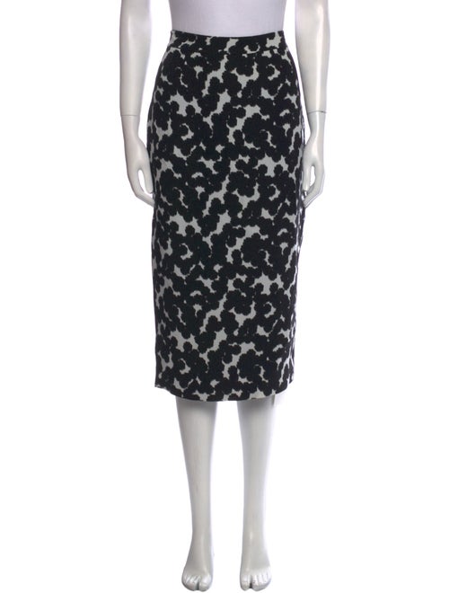 A.L.C. Silk Midi Length Skirt