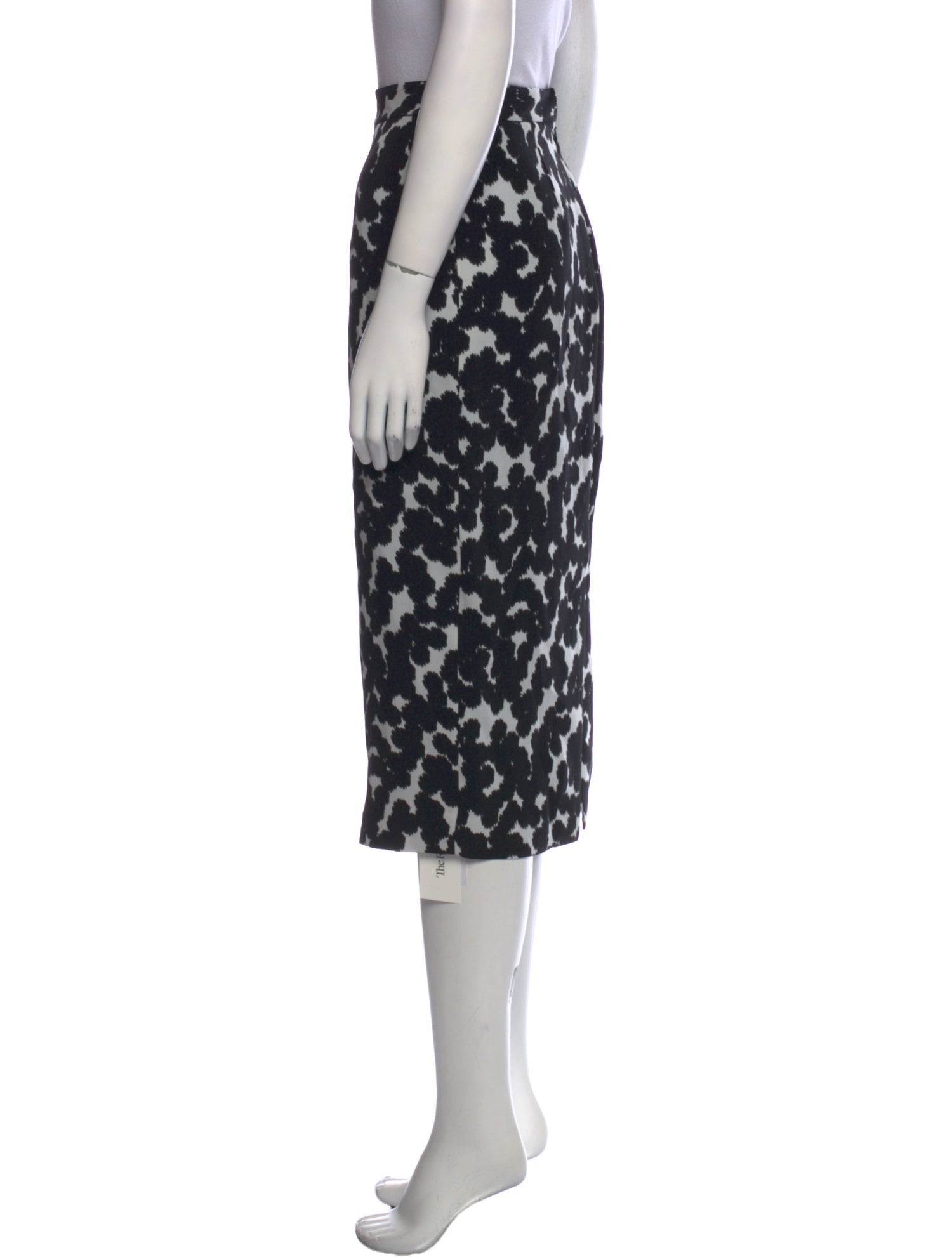 A.L.C. Silk Midi Length Skirt