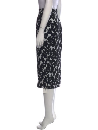 A.L.C. Silk Midi Length Skirt