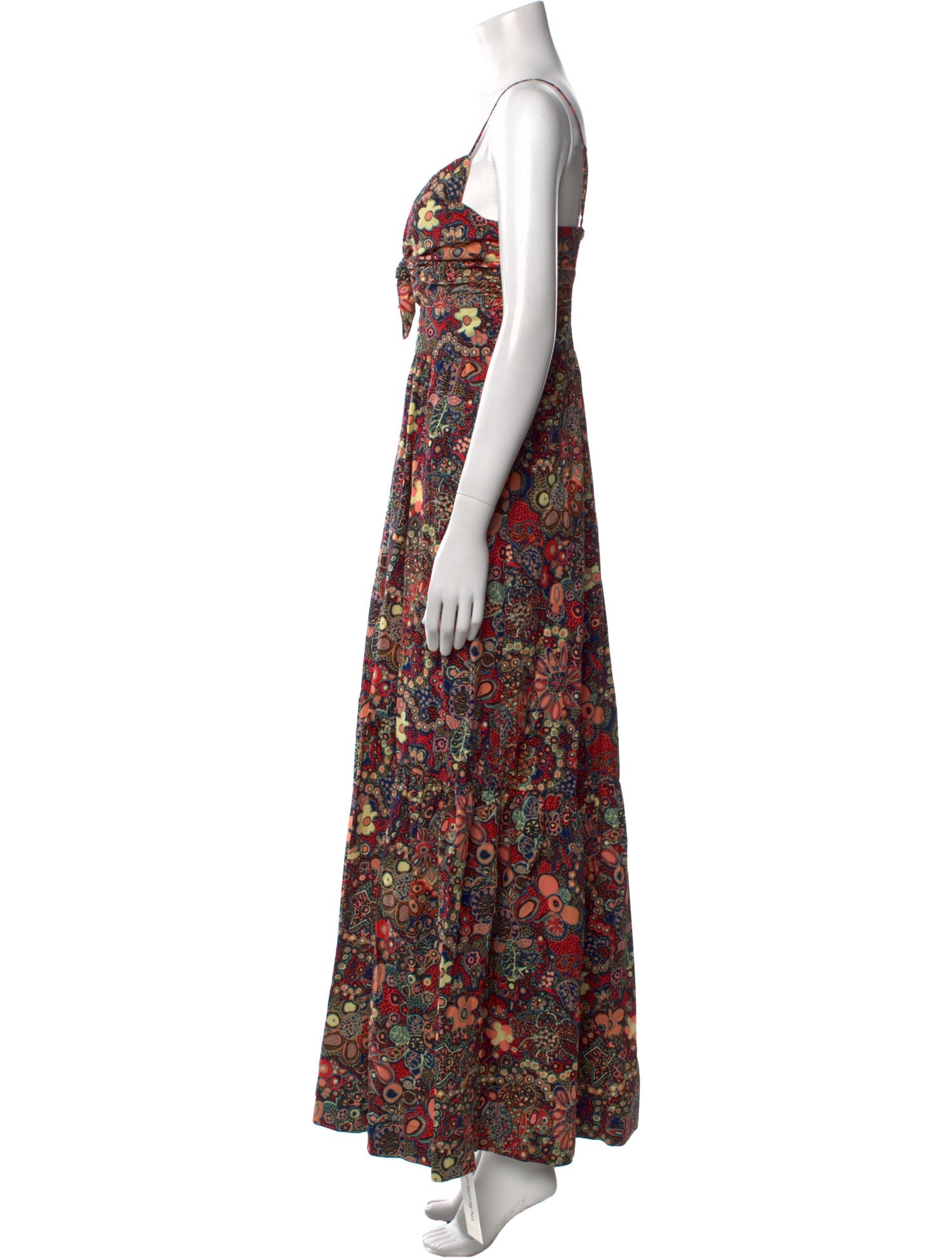 A.L.C. Floral Print Long Dress