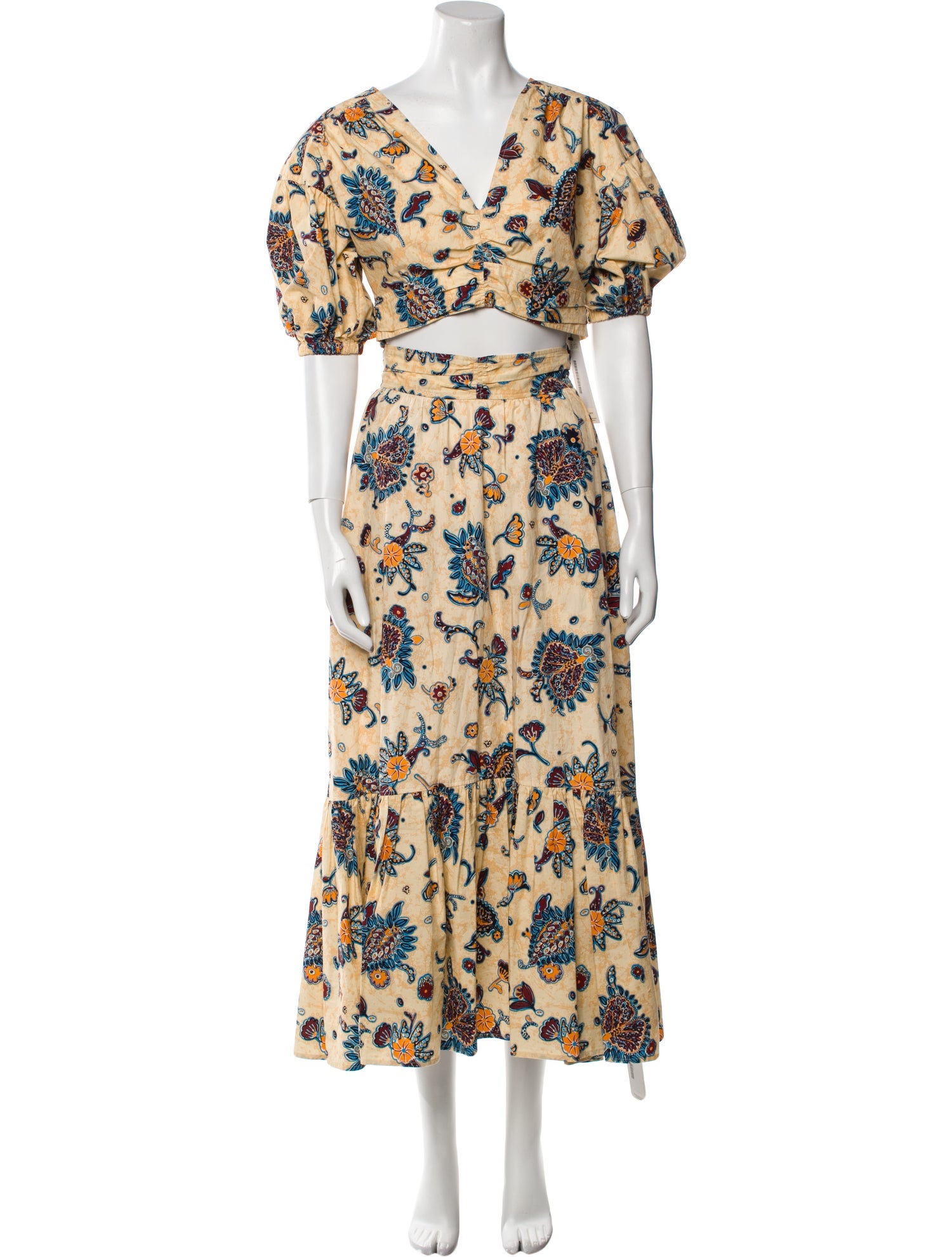 A.L.C. Printed Skirt Set w/ Tags