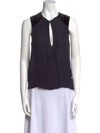 A.L.C. V-Neck Sleeveless Blouse