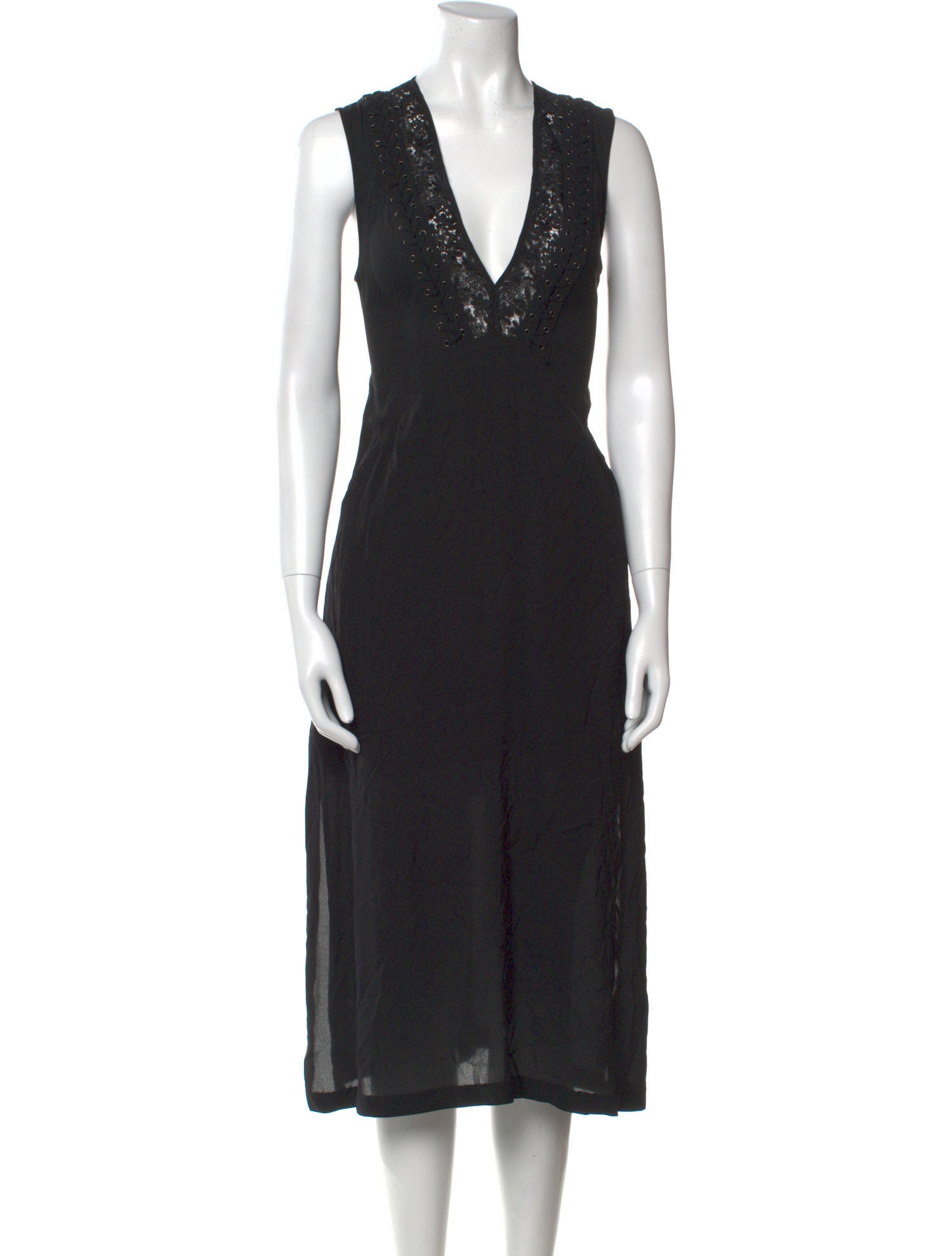 A.L.C. Silk Midi Length Dress