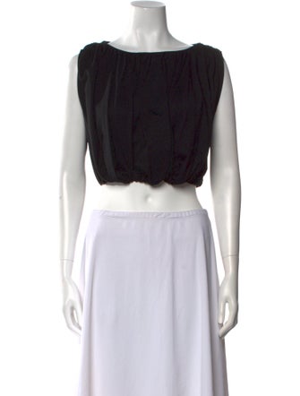 A.L.C. Bateau Neckline Sleeveless Crop Top w/ Tags