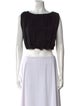 A.L.C. Bateau Neckline Sleeveless Crop Top w/ Tags