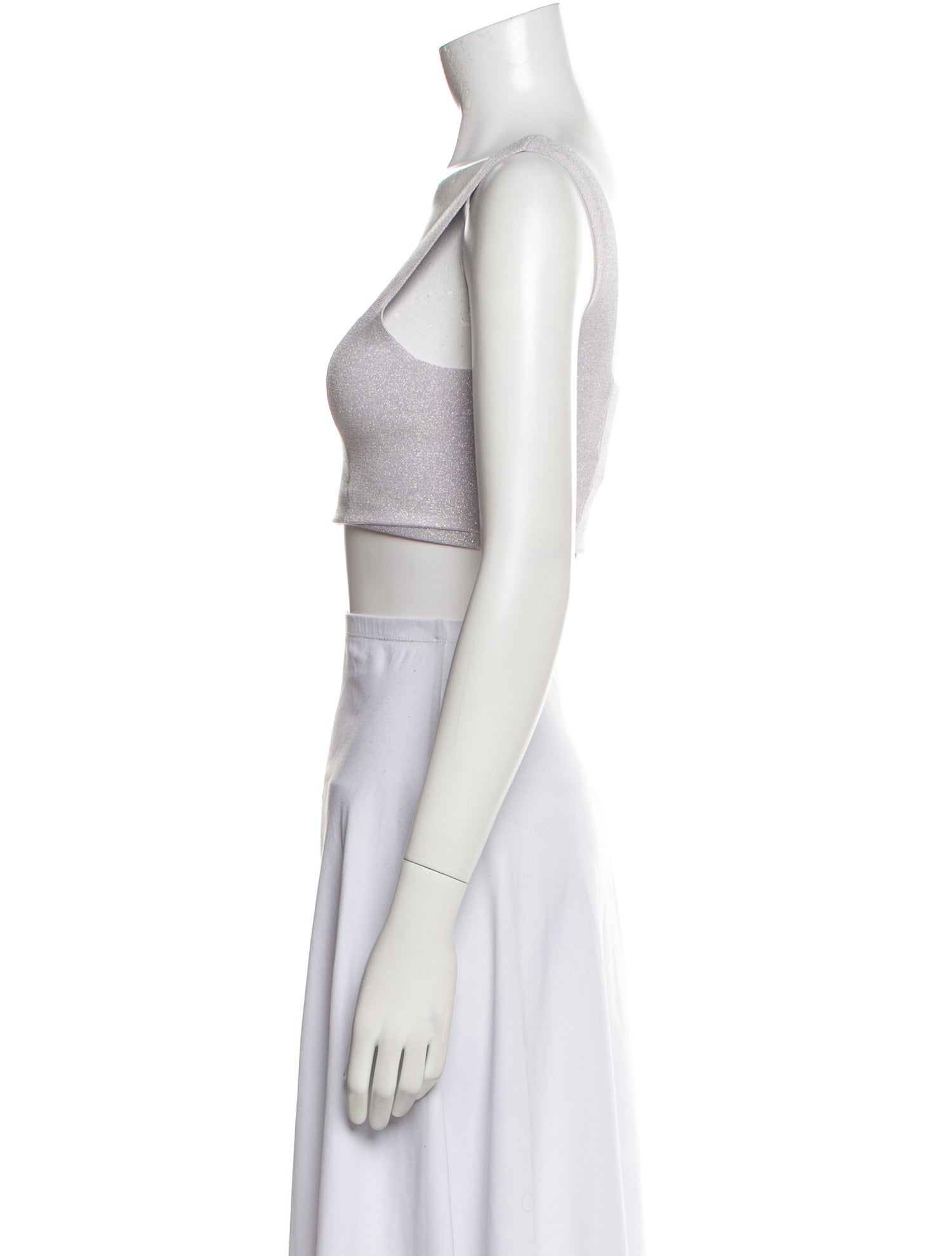 A.L.C. Square Neckline Sleeveless Crop Top