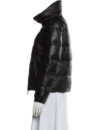 A.L.C. Leather Down Jacket