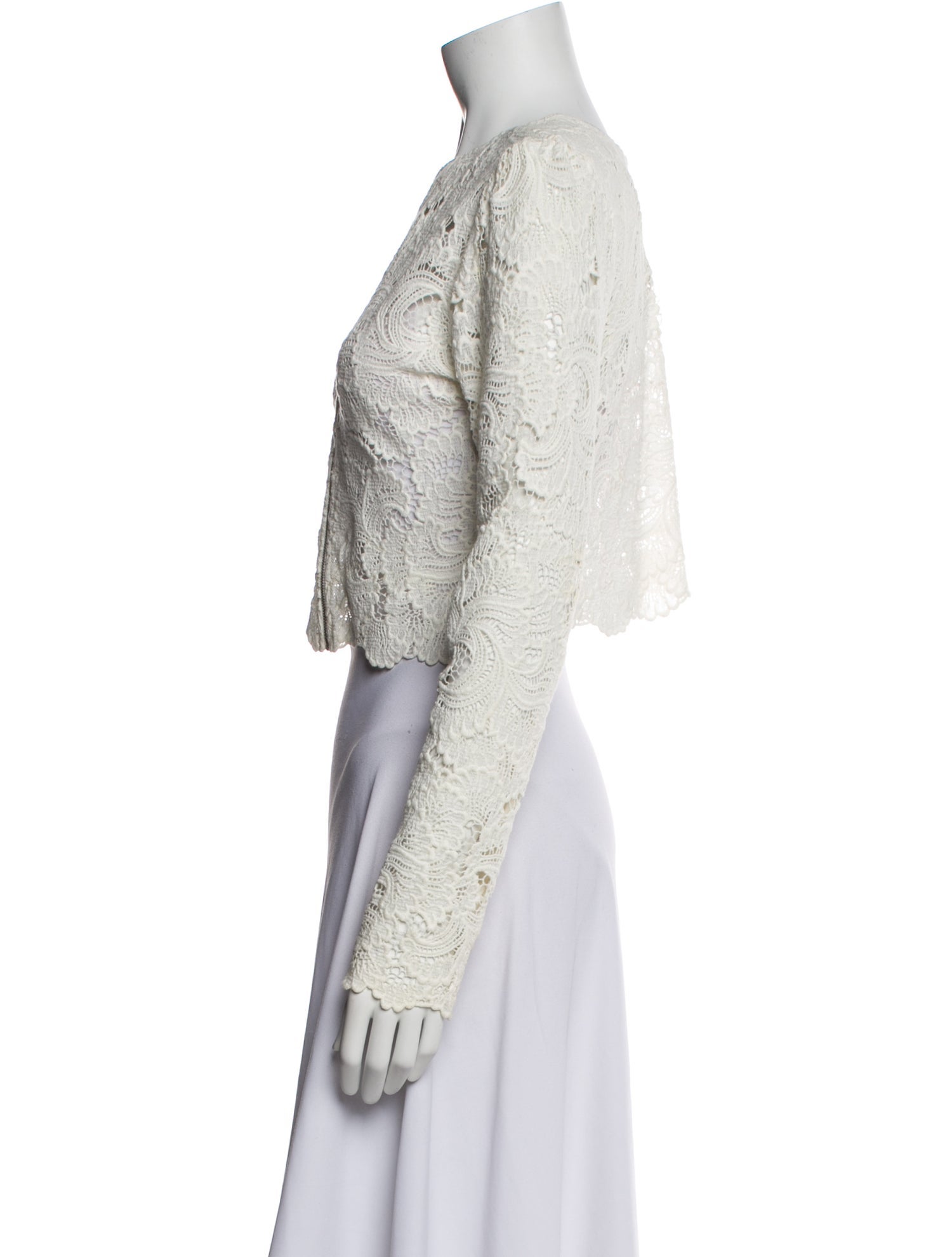 A.L.C. Tweed Pattern Evening Jacket